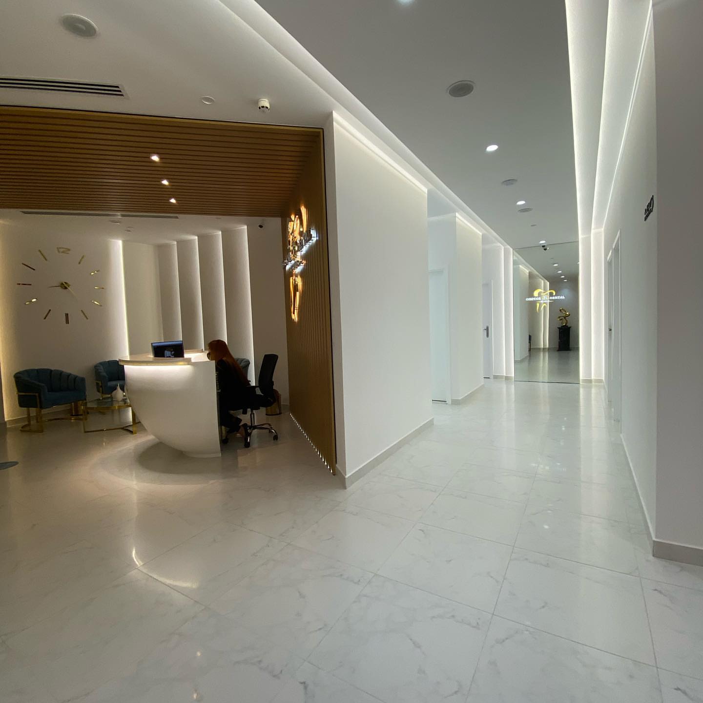 Treatment hallway